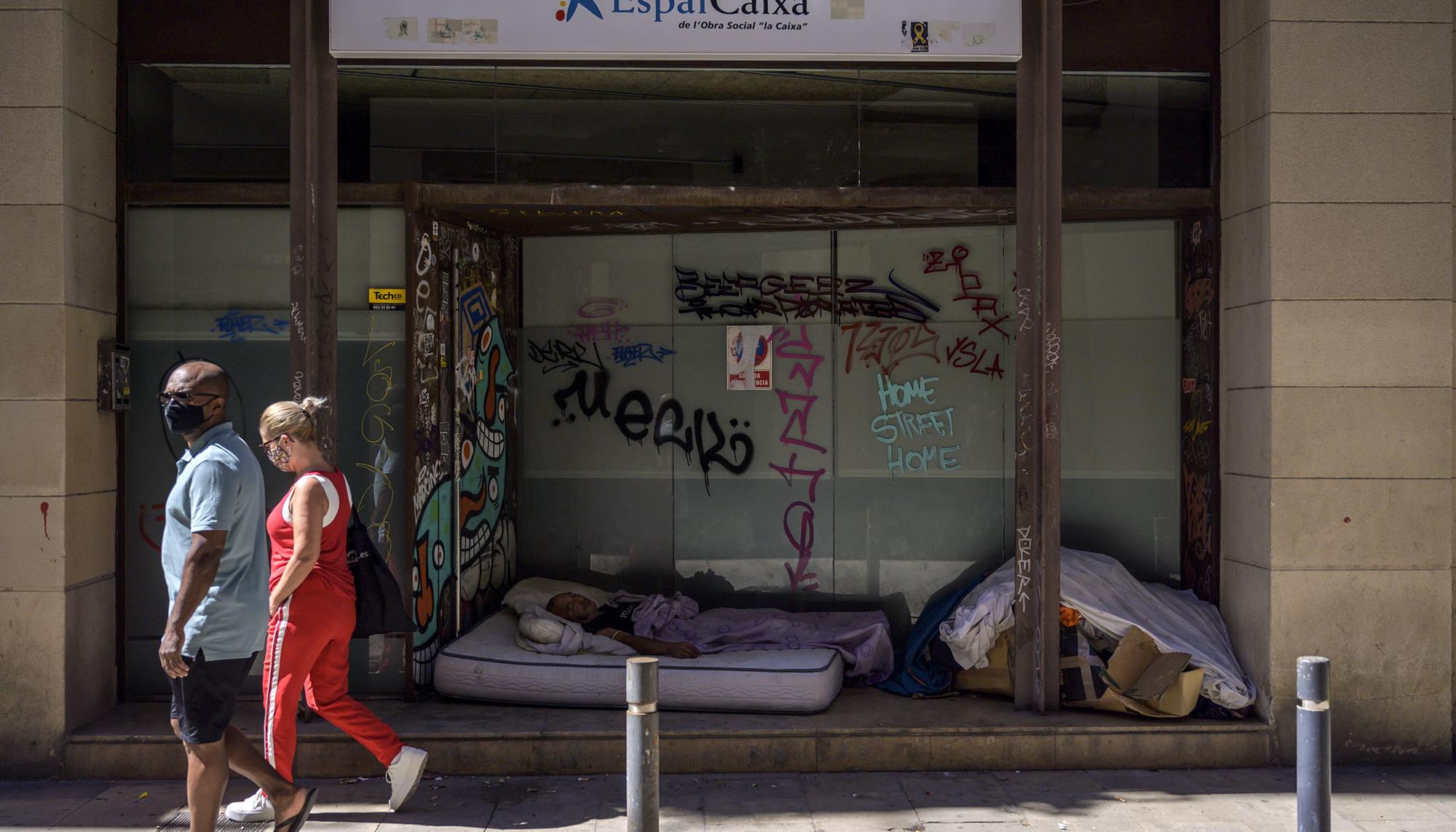 Pobreza y Banca Personas sin hogar